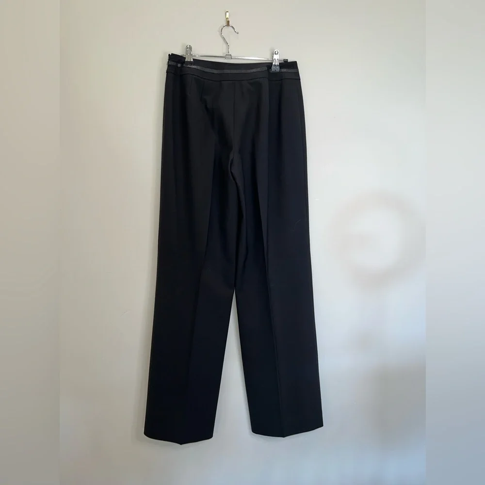 Loft Black Wool Work Slacks - Picture 3 of 3